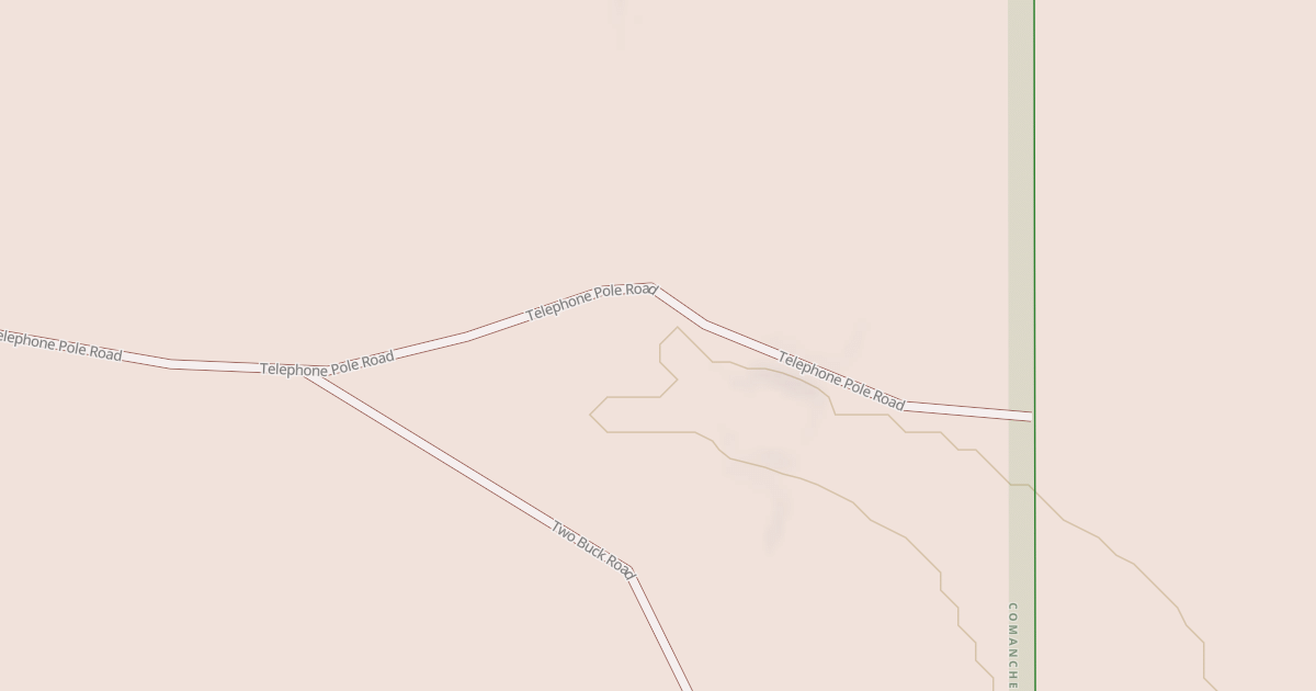 Map preview of TELEPHONE POLE B