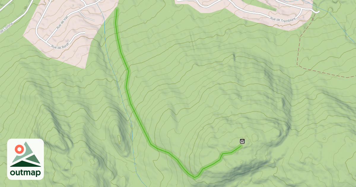 Map of 16 - La Simard