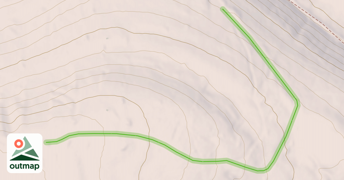 Map of Upper Mile Sweep