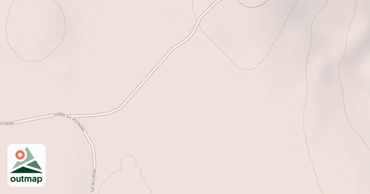 Map of USFS Motor Vehicle Use Map Roads {5DD86BE0-607A-4999-8BD3-0EB80CADF671}