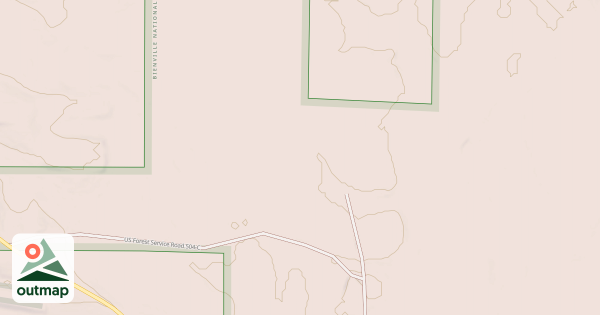 Map of USFS Motor Vehicle Use Map Roads {2228ADD8-44DC-455E-9BAF-2E86ECFAC532}