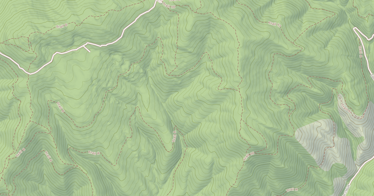 Map preview of USFS Motor Vehicle Use Map Trails 10309