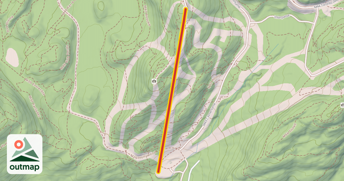 Map of 8 (Versant de la Côte Ouest)