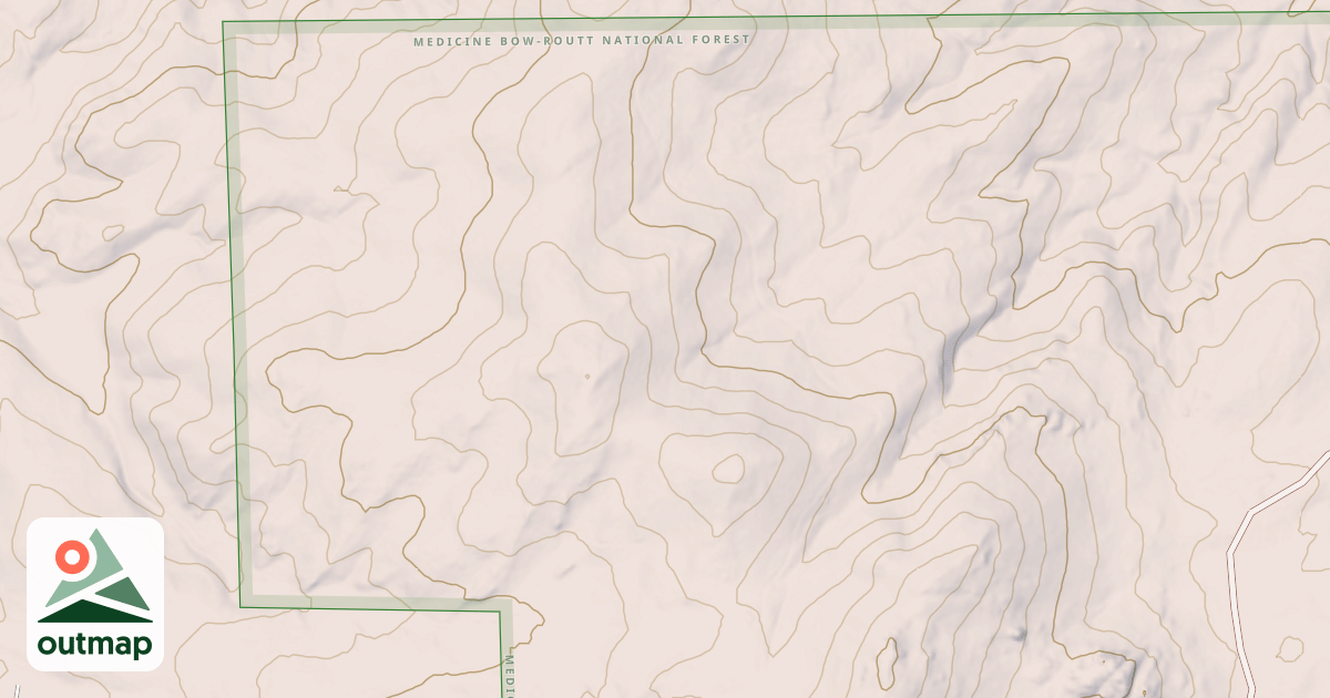 Map of USFS Motor Vehicle Use Map Trails 20142