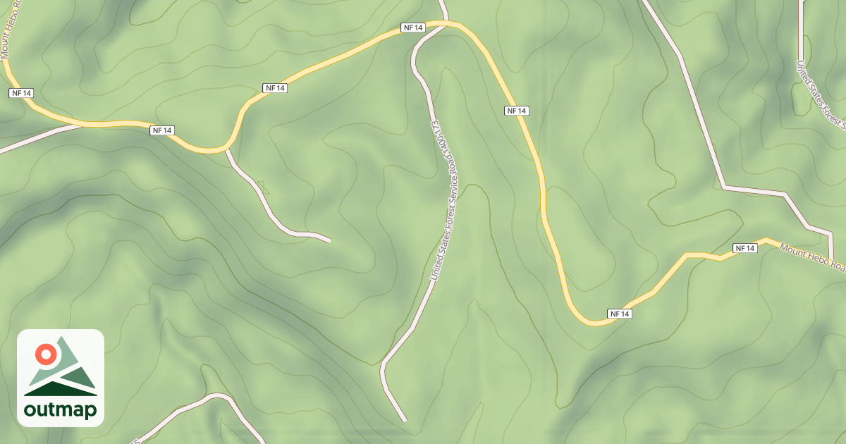 Map of USFS National Forest System Roads {7E5E82B3-3518-4295-A0C0-3830176A2FF0}