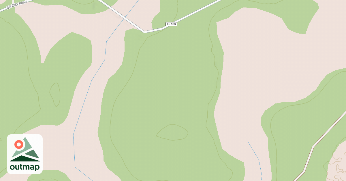 Map of USFS Motor Vehicle Use Map Roads {39602254-5570-483A-9C5B-0FBC6E601E38}