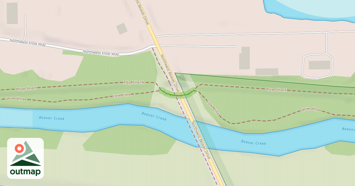 Map of Sycamore Trail