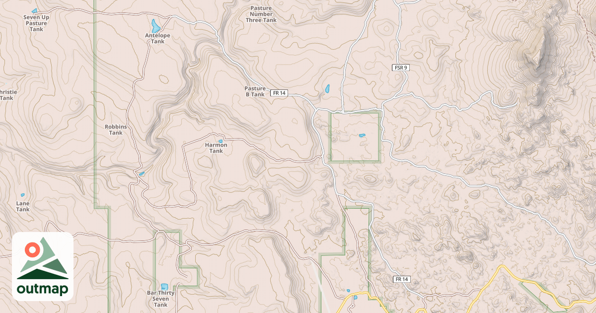 Map of ANTELOPE