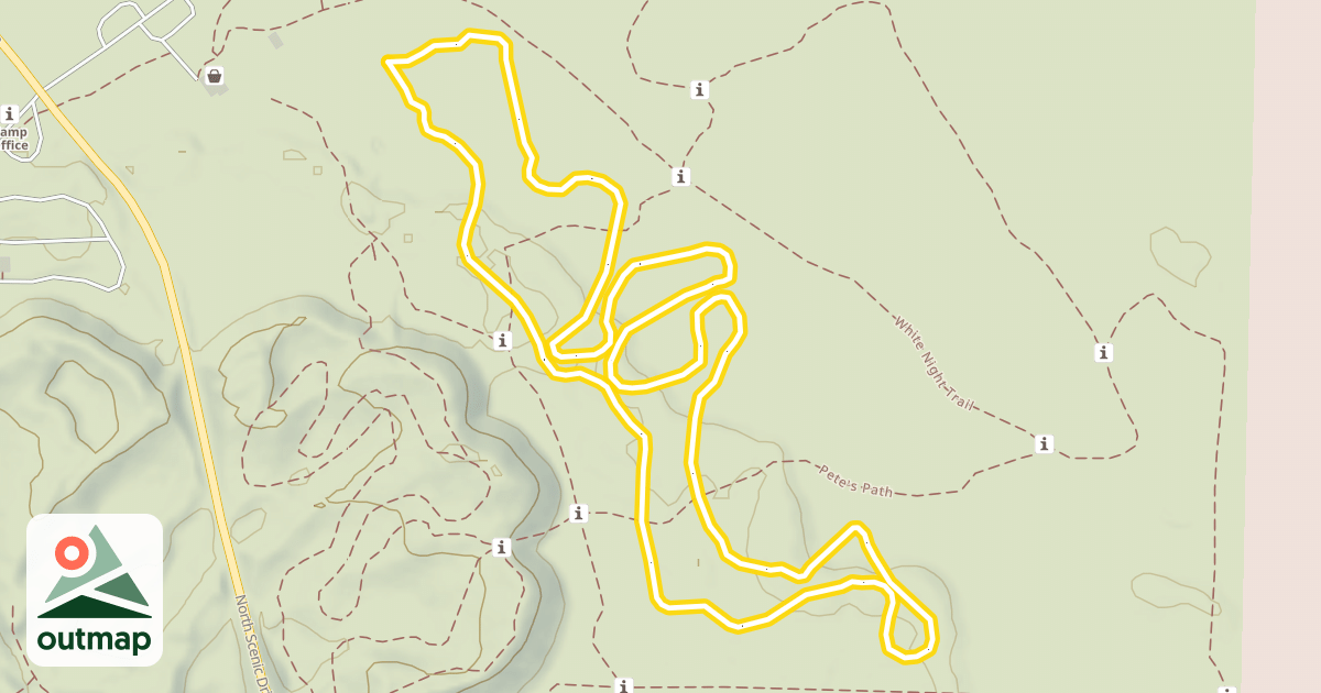 Map of Verna's Classic Trail