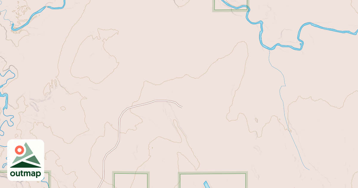 Map of OLD COUNTY D ROAD