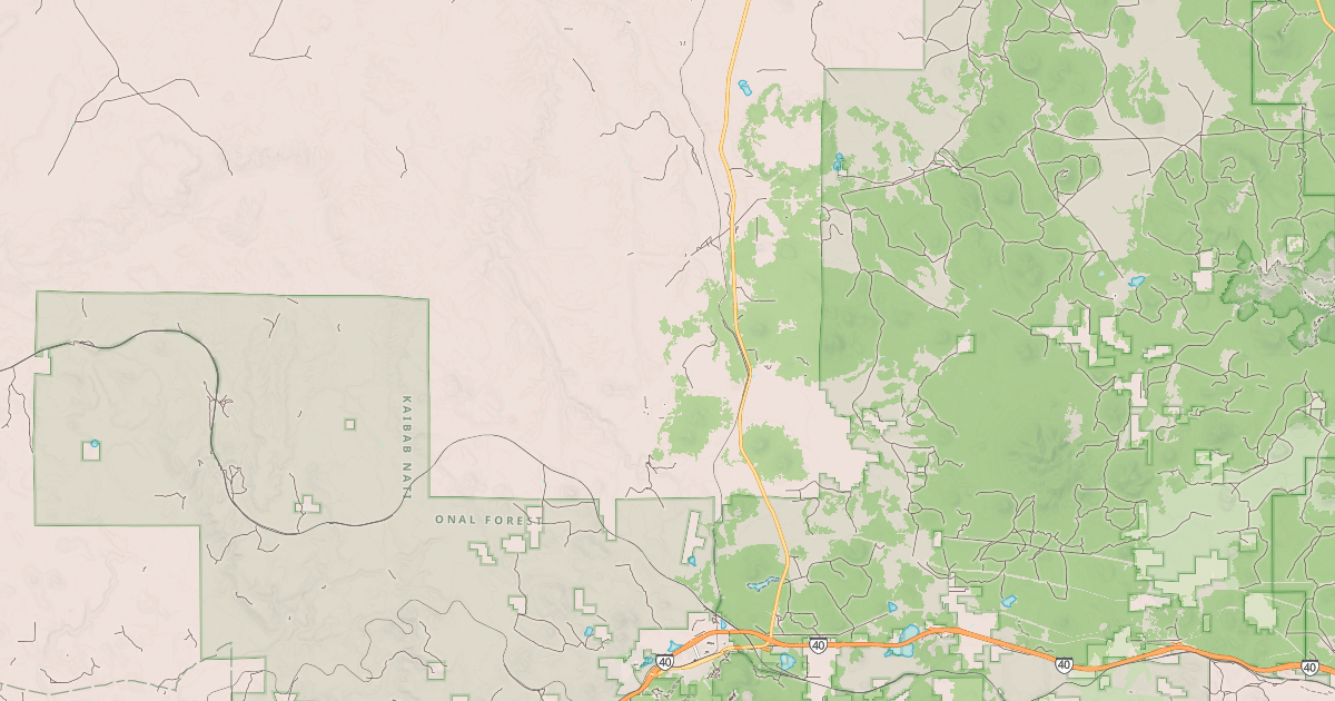 Map preview of BEALE WAGON ROAD