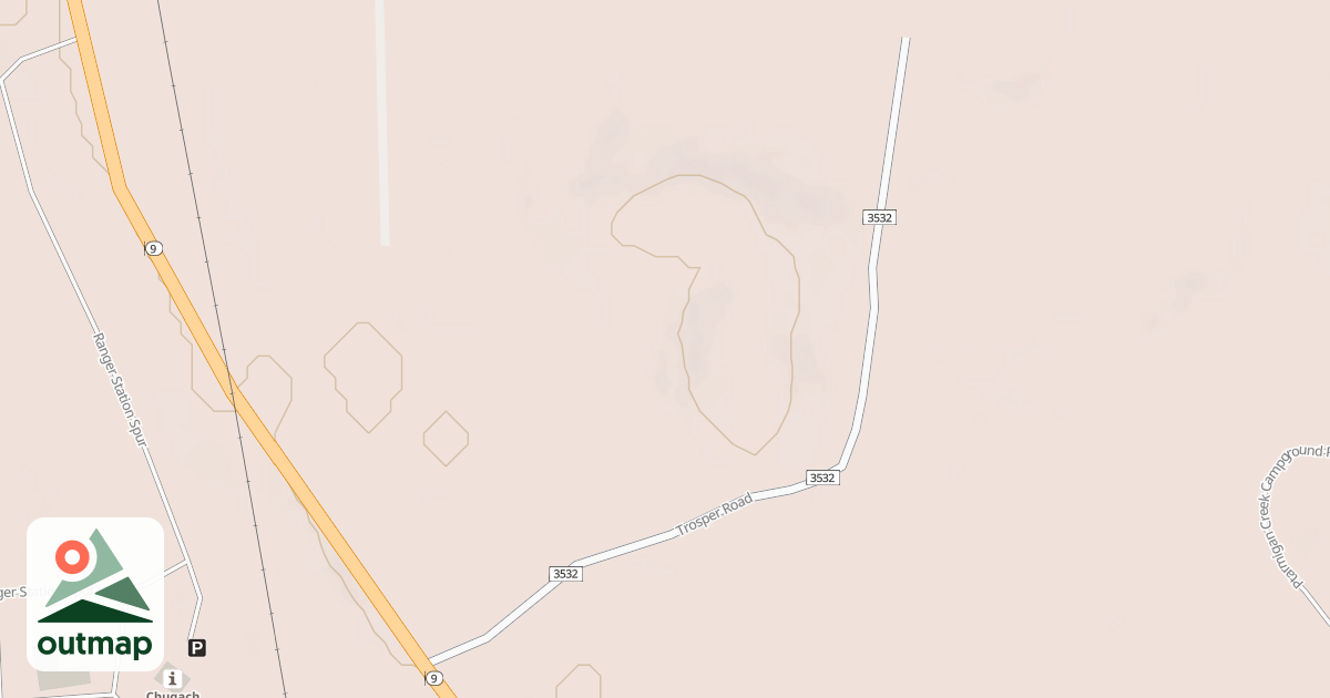Map of KENAI LAKE TRAILER SITE RD