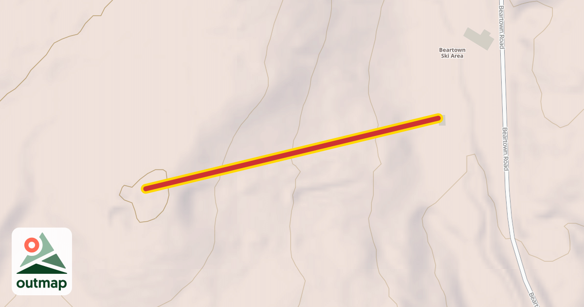 Map of T-Bar