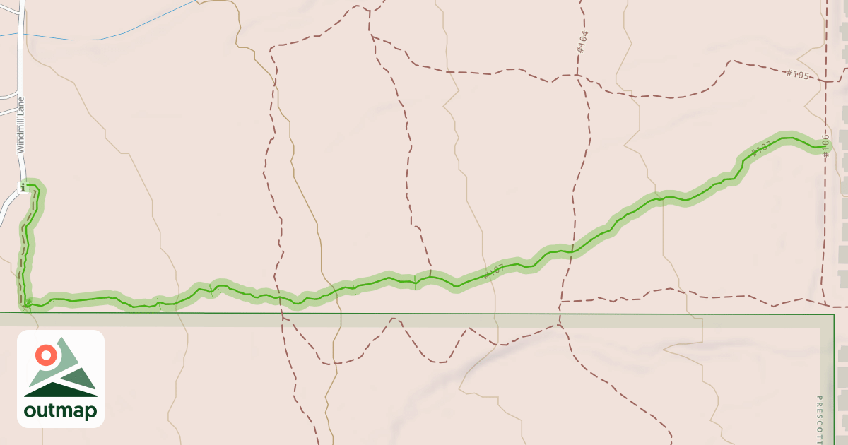 Map of #107