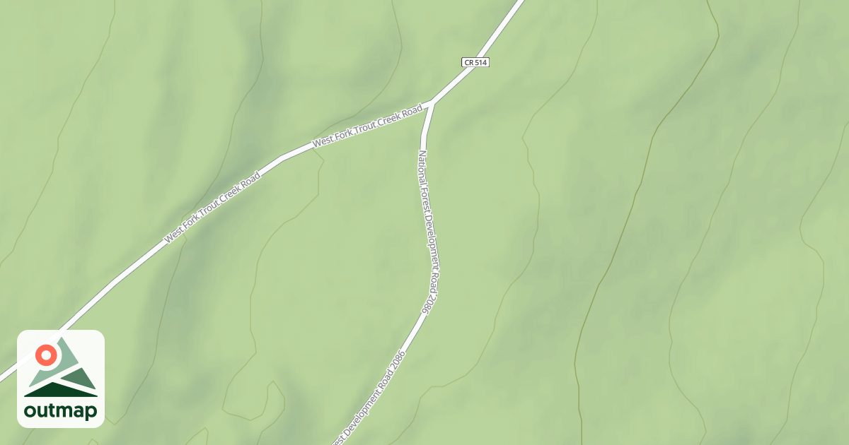 Map of USFS Motor Vehicle Use Map Roads {5DD90030-D8EE-4838-B1E7-21A83190669D}