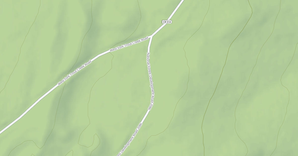 Map preview of USFS Motor Vehicle Use Map Roads {5DD90030-D8EE-4838-B1E7-21A83190669D}