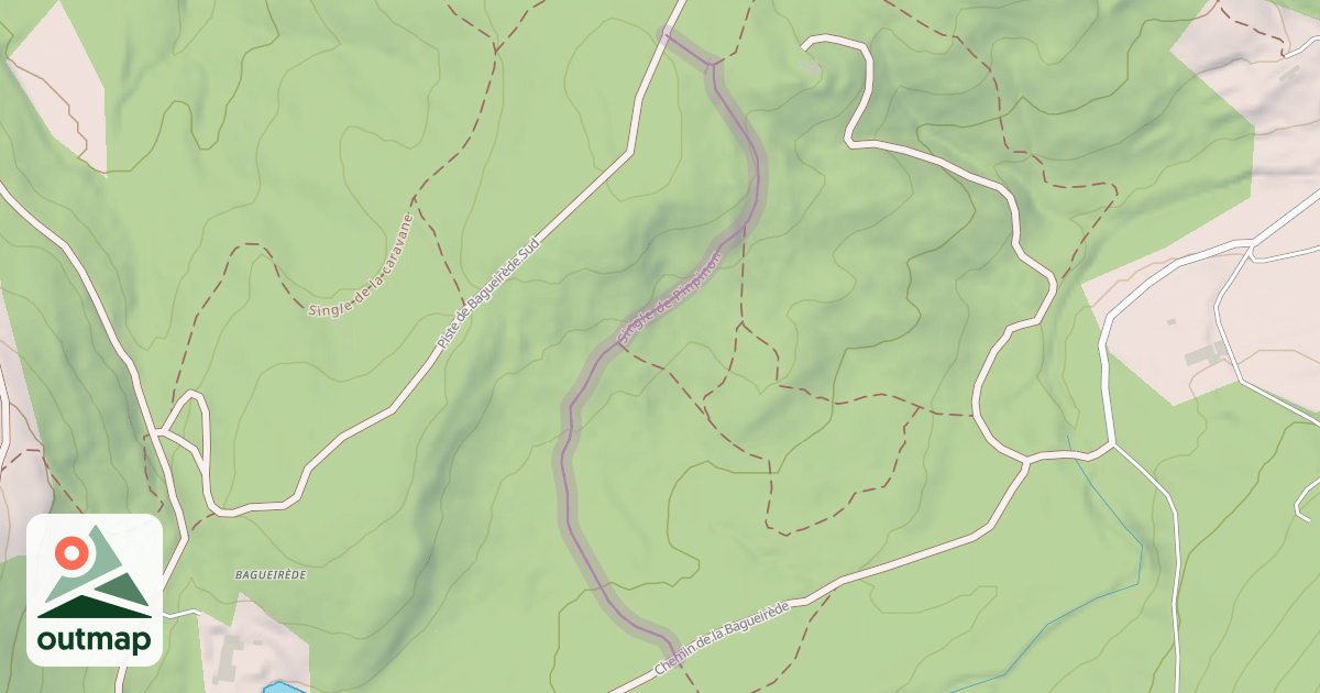 Map of Single de Pinpinon