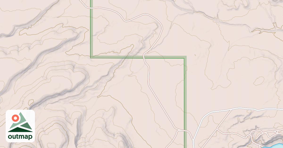 Map of PIPELINE WEST DISPERSED B
