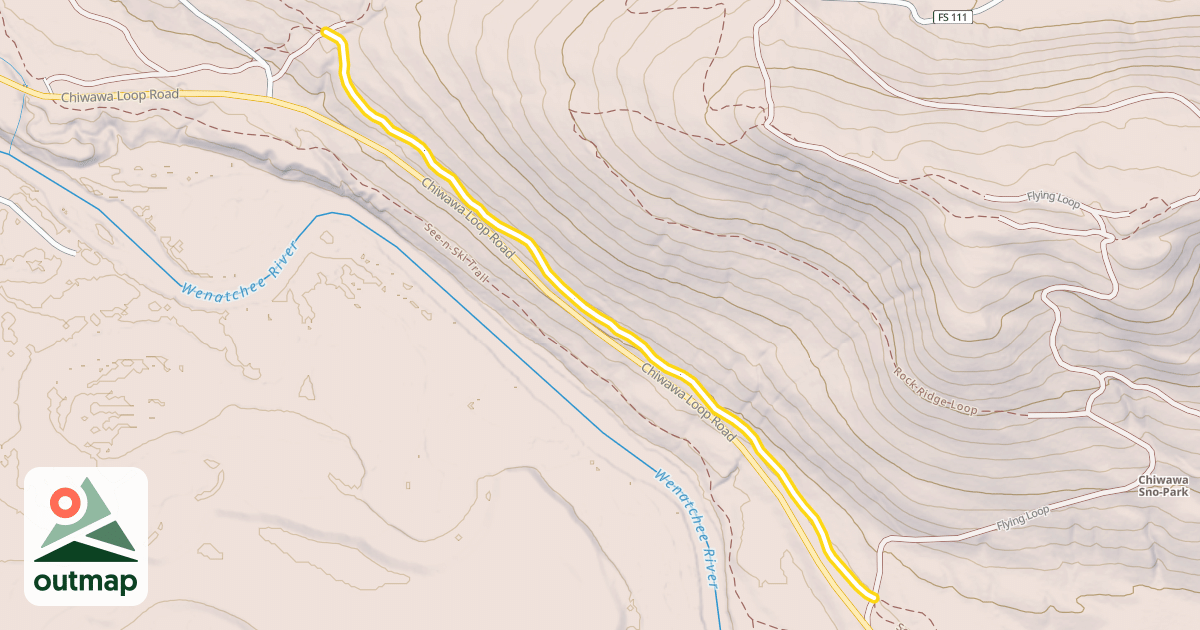 Map of Squirrel Run