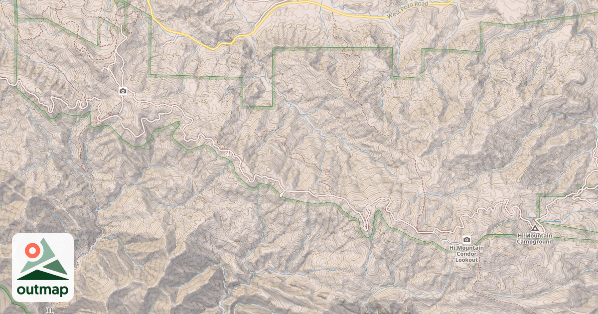 Map of HI MOUNTAIN OHV