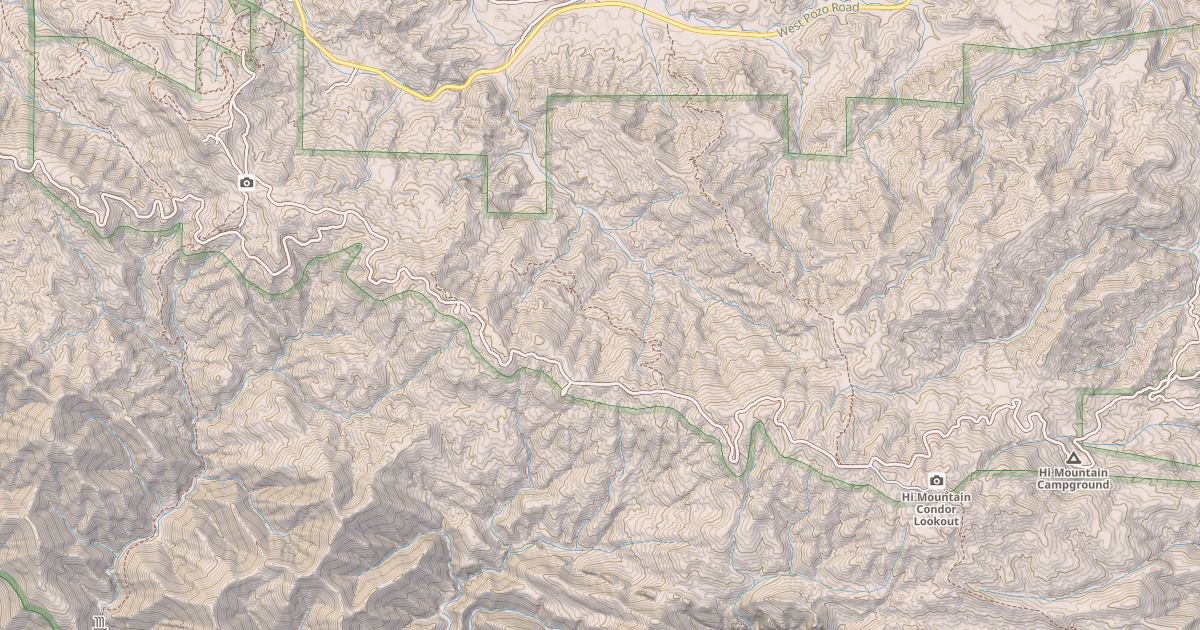 Map preview of HI MOUNTAIN OHV