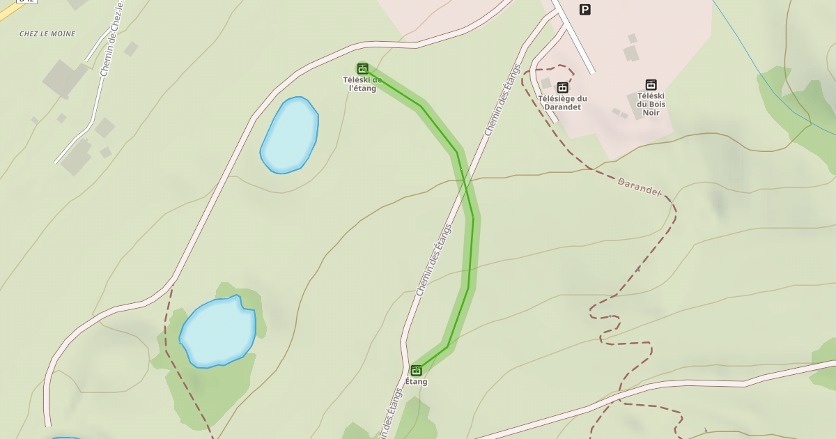 Map preview of L'Étang