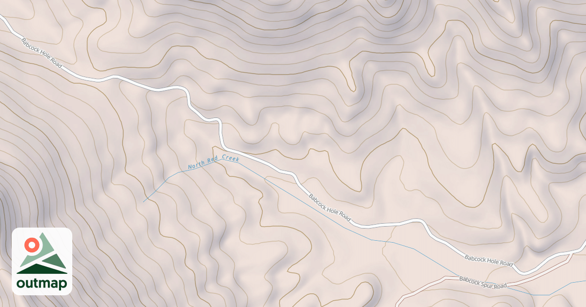 Map of BABCOCK HOLE