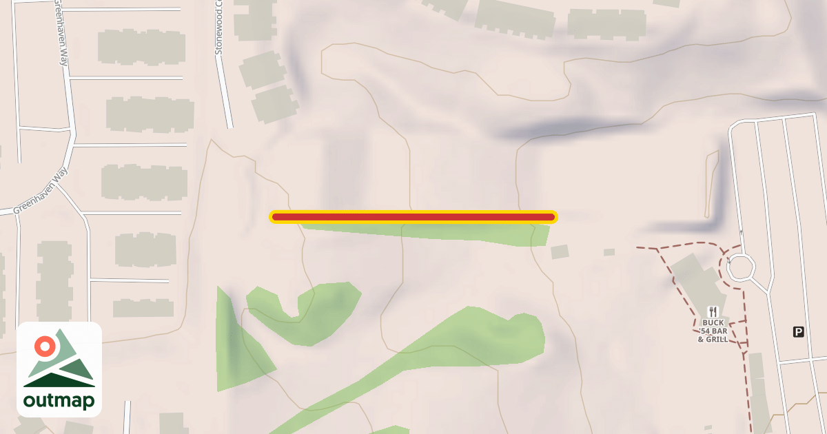 Map of Snow Tubing Lift