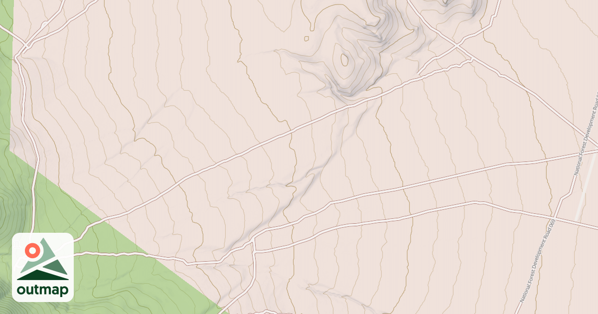 Map of SHEEP CREEK ROAD