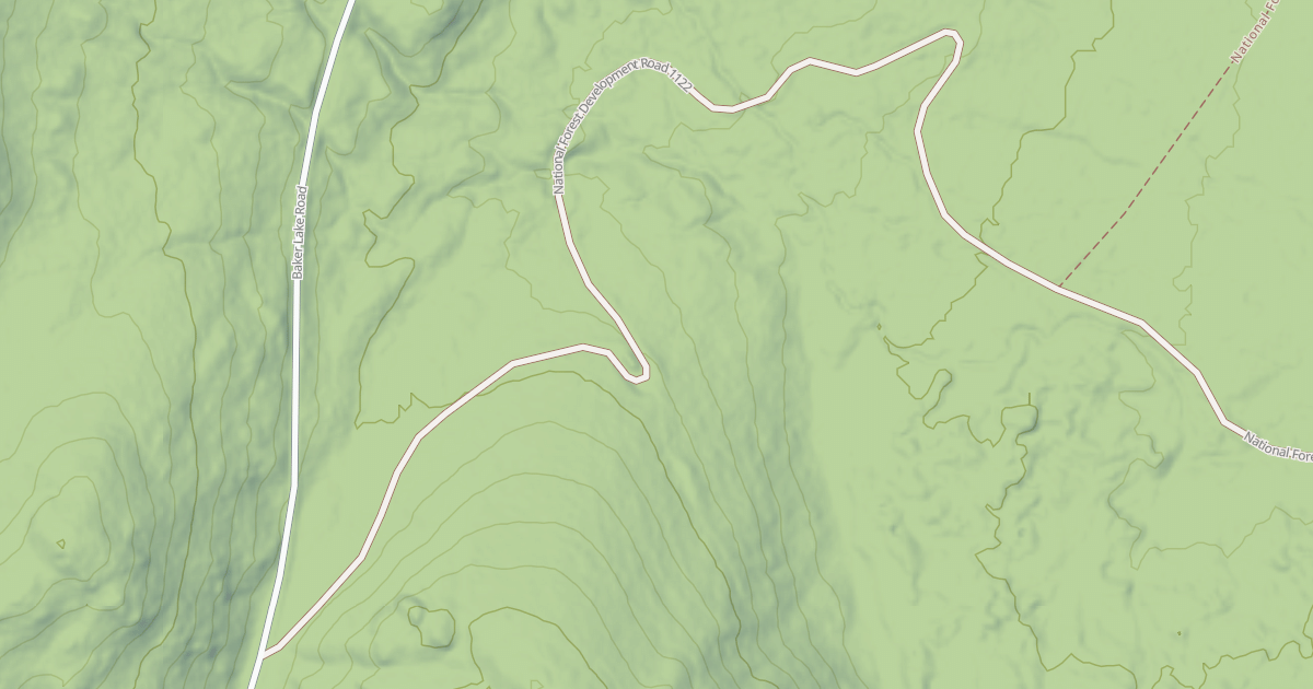 Map preview of LOWER SANDY CR