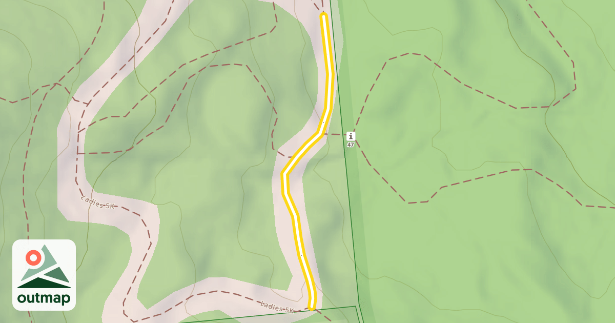Map of World Cup Trails