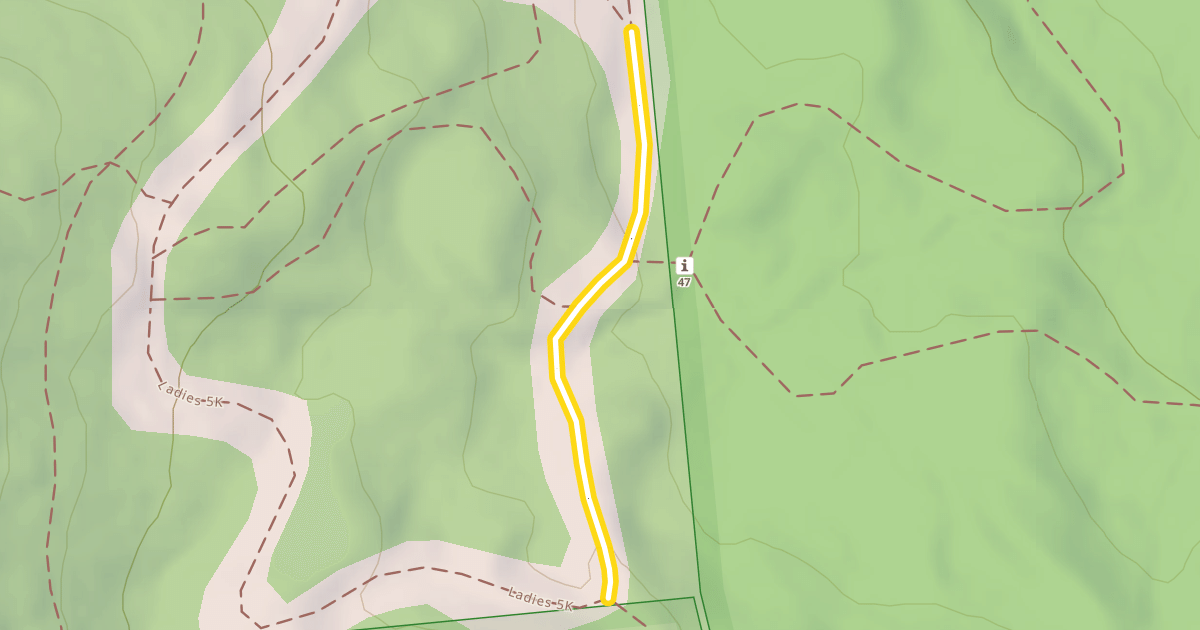 Map preview of World Cup Trails