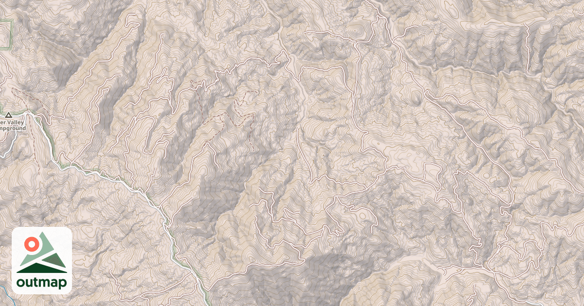 Map of FRENCH RIDGE