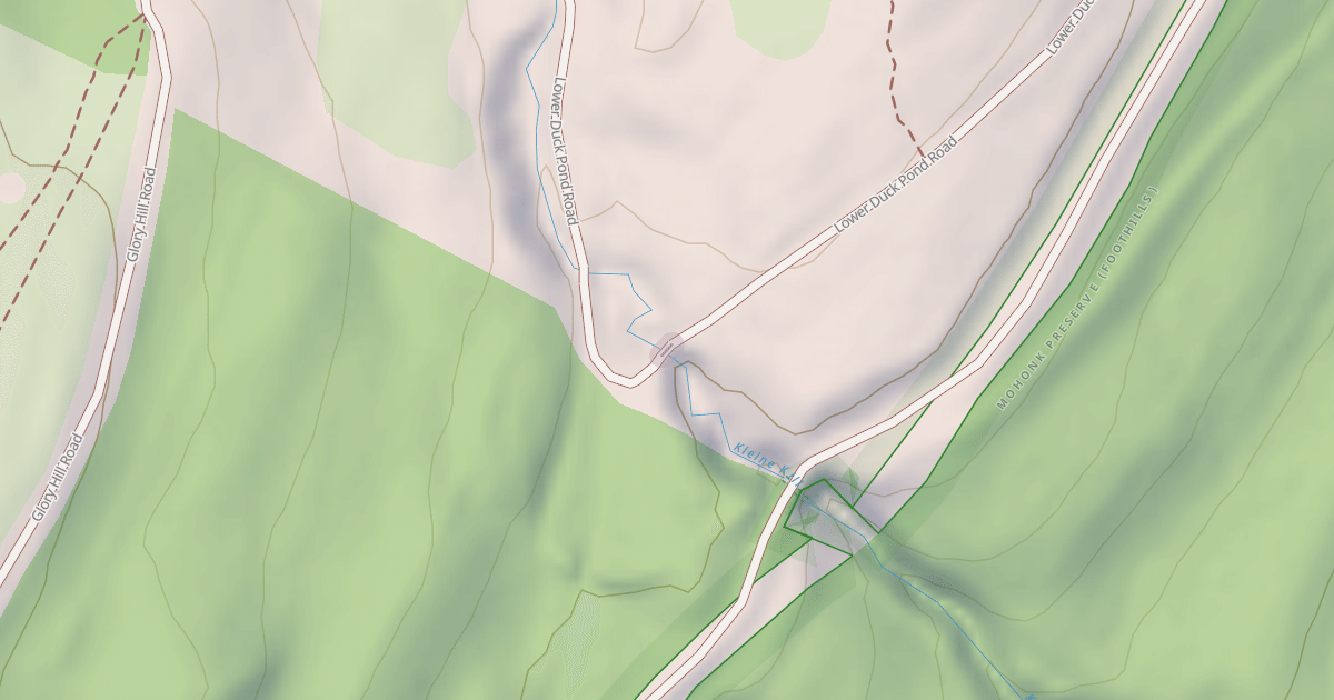 Map preview of Duck Pond Trail