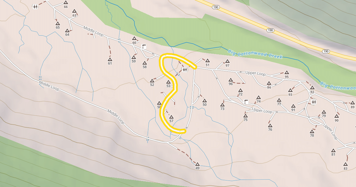 Map preview of Lower Milt's Loop