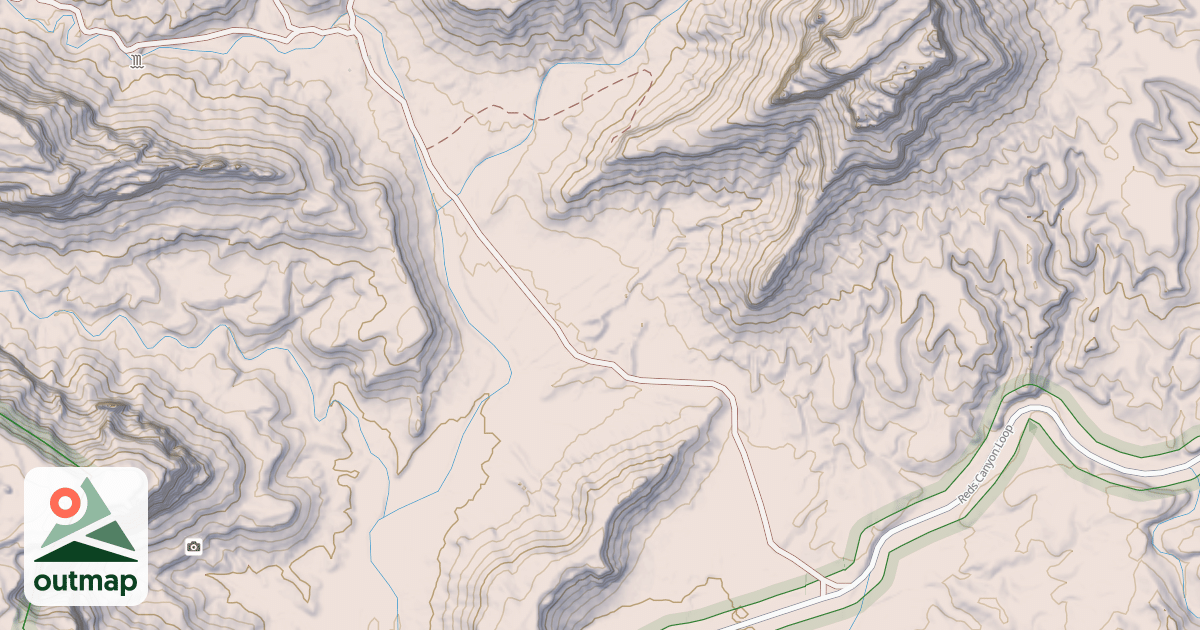 Map of BLM National GTLF Public Motorized Roads 13b3d09a-62b6-41e0-8f3d-55a76a247e9f
