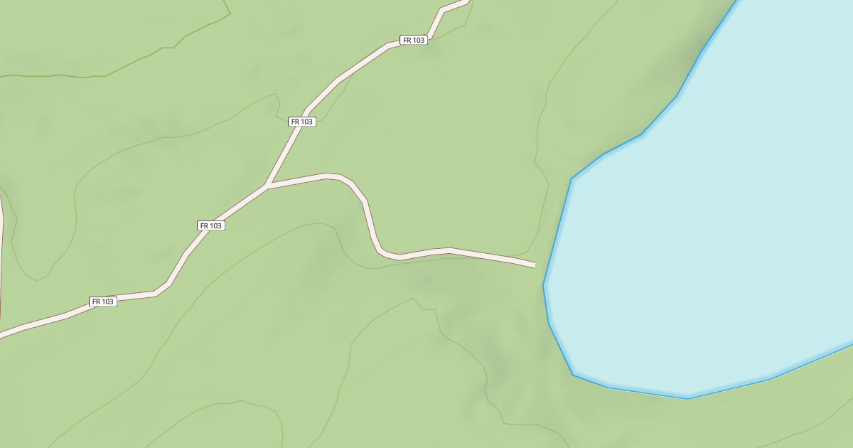 Map preview of CASCADE SPUR 1B