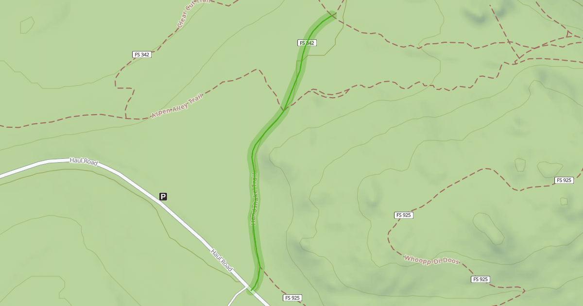 Map preview of Handshake Trail