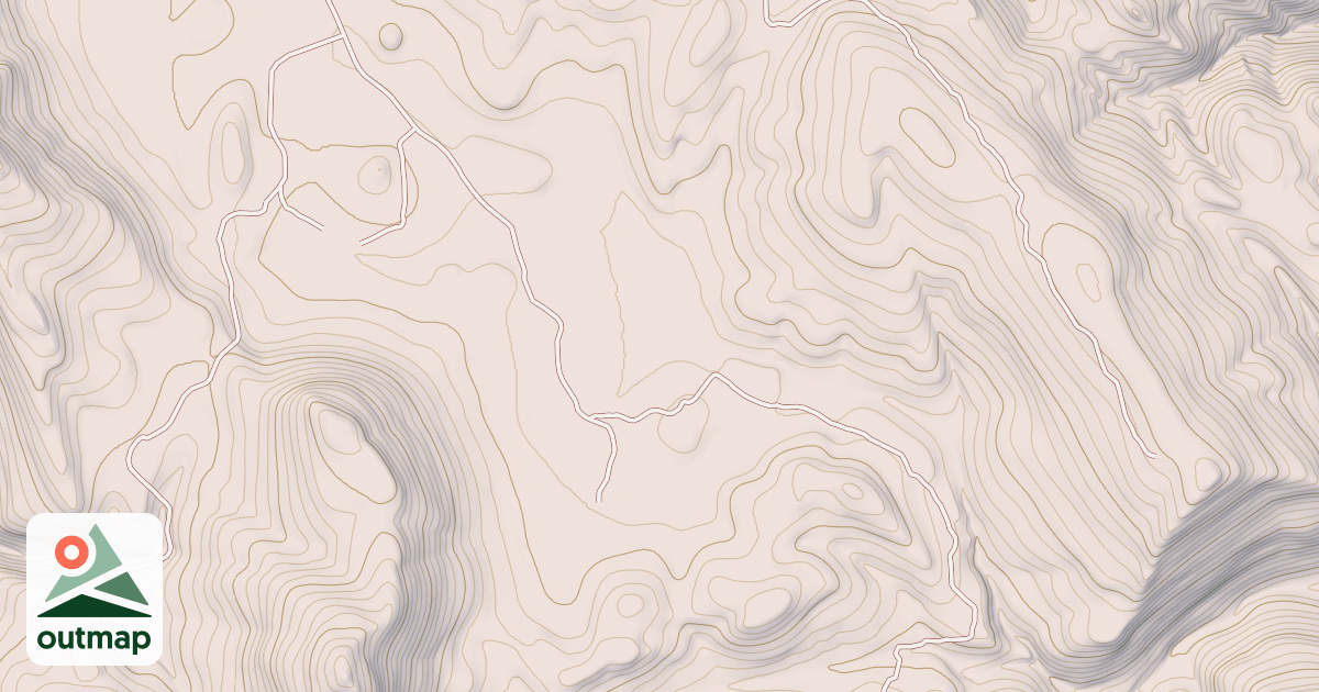 Map of LANDER TRAIL
