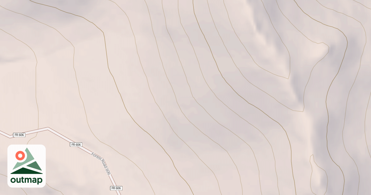 Map of BALDY MTN