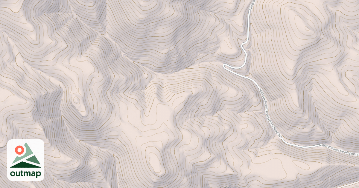 Map of BLUE SPRING