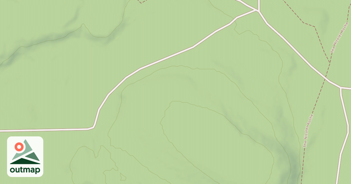 Map of MARKTON SPUR B