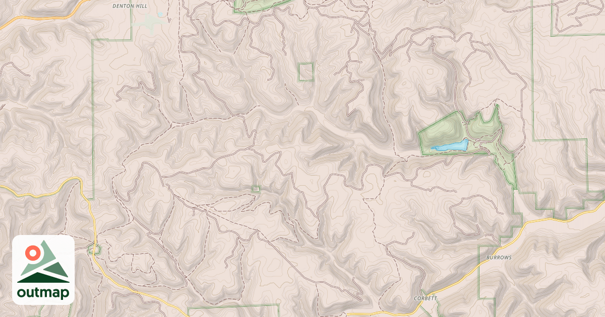 Map of Susquehannock State Forest ATV Trail