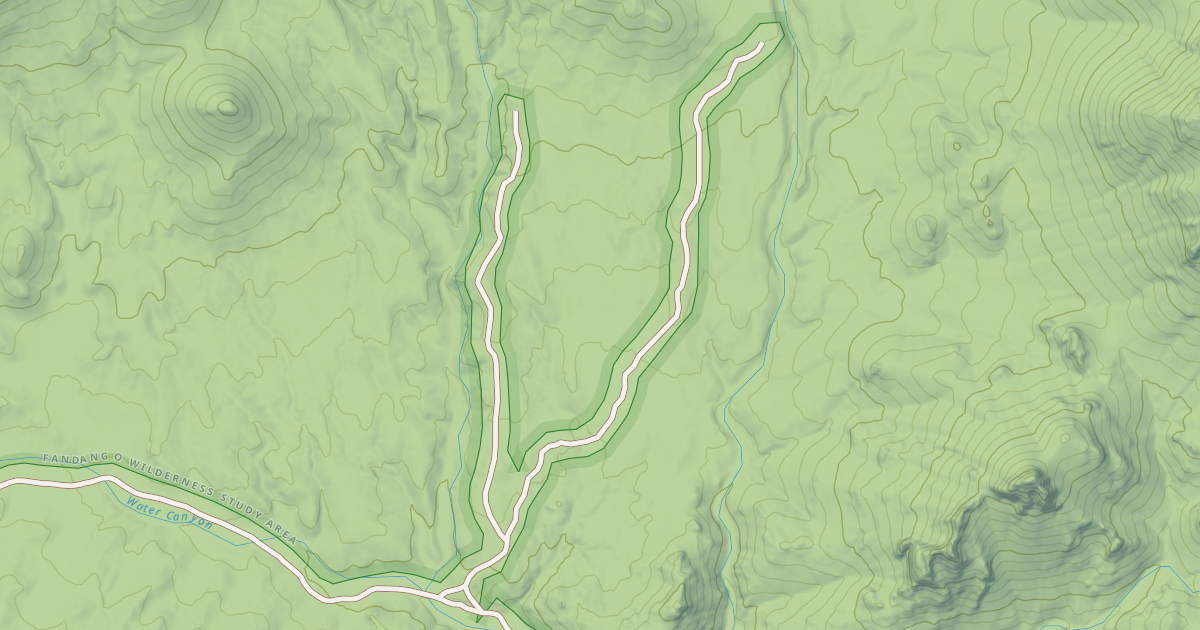 Map preview of FOURMILE SPUR A