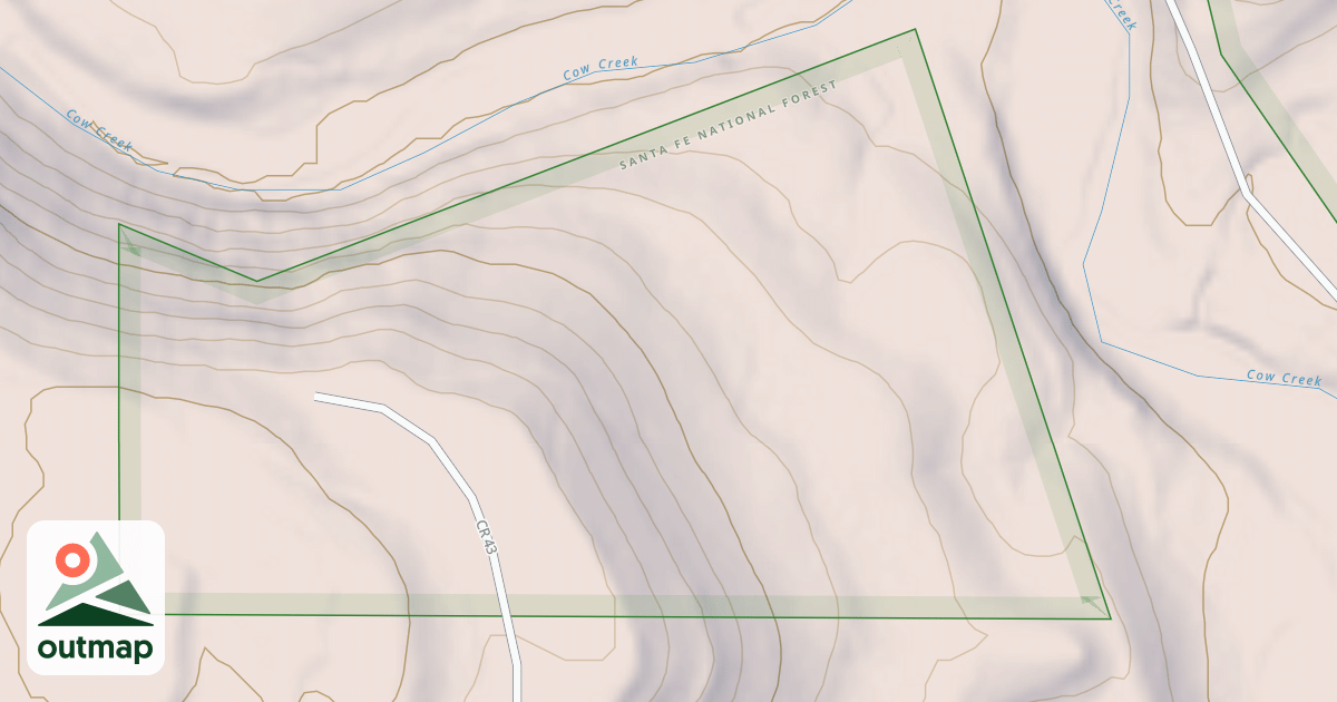 Map of USFS National Forest System Roads {01A313AD-AA26-43C0-8348-C2D4B9D5077C}