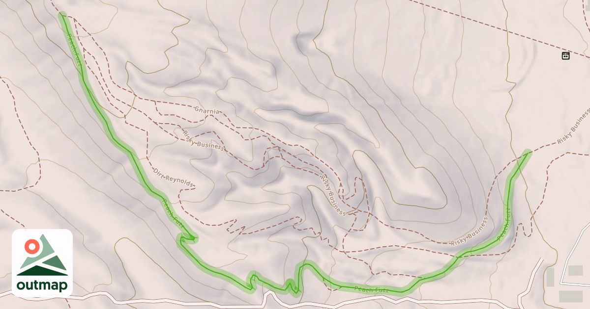 Map of Peach Fuzz
