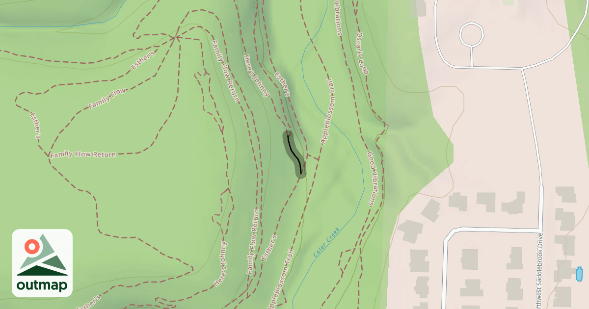 Map of Esther's-Johnny Connector