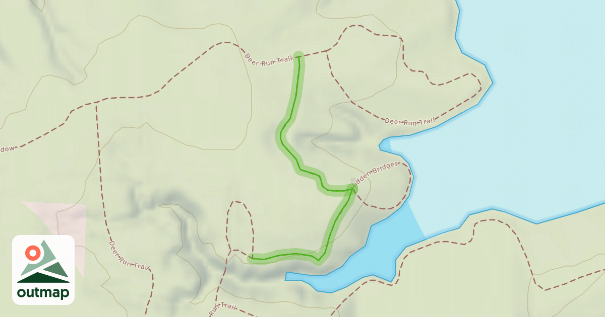 Map of Hidden Bridges
