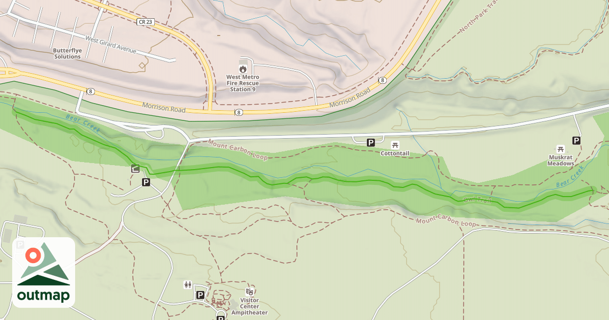 Map of Owl Trail