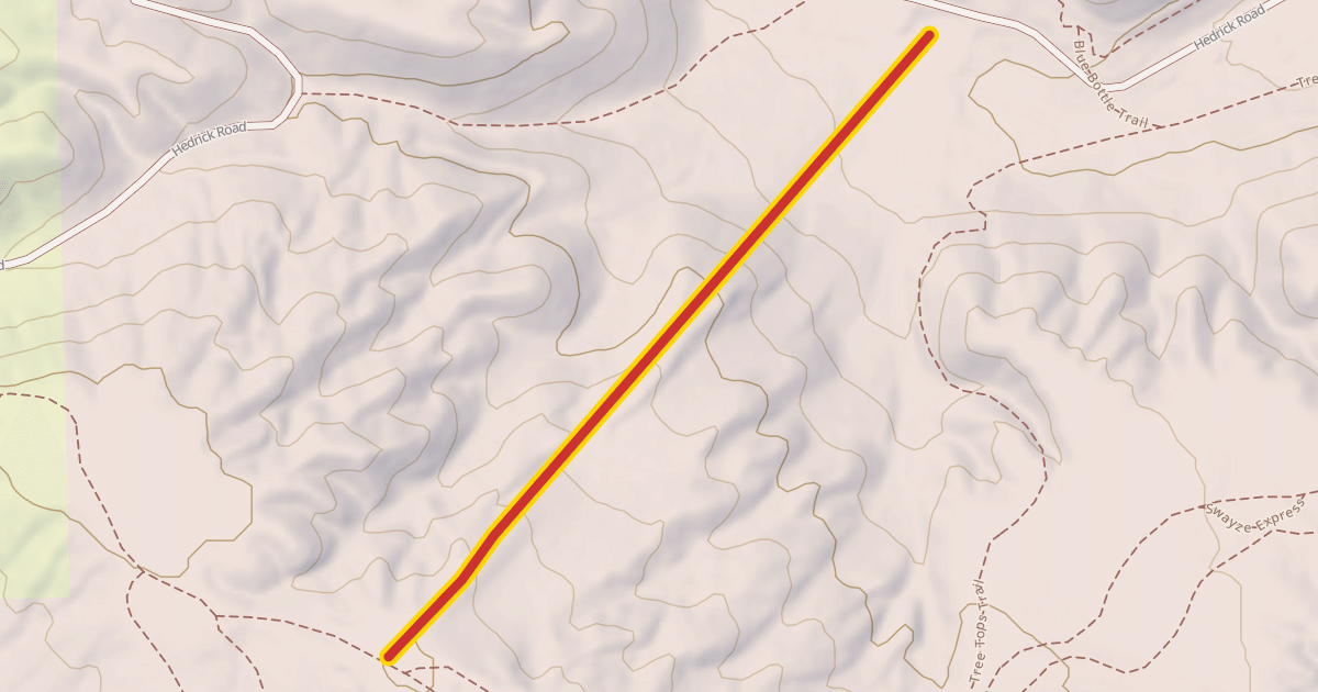 Map preview of North Face